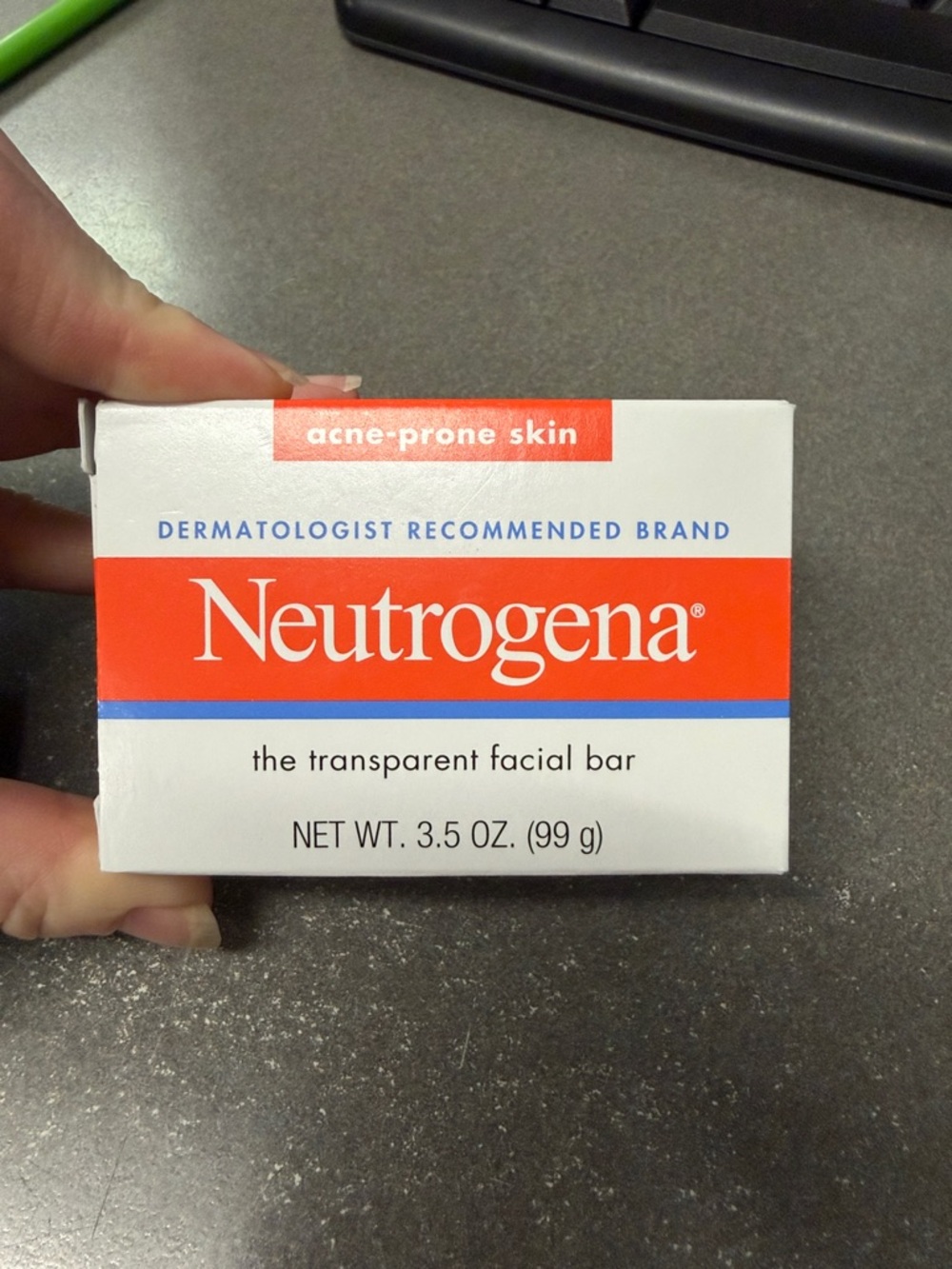 Neutrogena Transparent Facial Bar for acne-prone skin